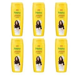 Nisha Set Of 6 Egg Protein Shampoo - 80 ml Each-57