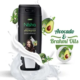 Nisha Set Of 6 Avocado & Brahmi Shampoo - 80 ml Each image 4