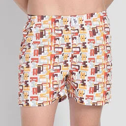 U.S. Polo Assn. Geometric Printed Pure Cotton Boxers Z9IYAC-ABL-PR-image-28