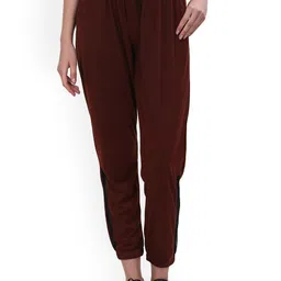 Fashionable Women Mid-Rise Cotton Joggers-image-69