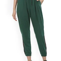 Fashionable Women Cotton Mid Rise Joggers-picture-17