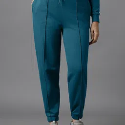 Amante Women Mid Rise Essential Fleece Joggers-picture-47