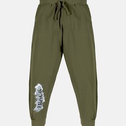 KiddoPanti Boys Mid-Rise Typography Printed Pure Cotton Joggers-image-41