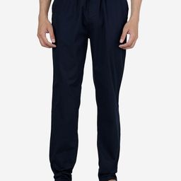 JADE BLUE Men Slim Fit Cotton Lounge Pants-image-101