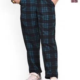 BAESD Girls Checked Pack Of 2 Dry Fit Track Pants-image-66