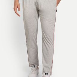 ZEFFIT Men Side Stripe Cotton Track Pants-image-54