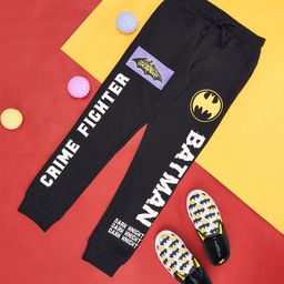 Pantaloons Junior Boys Batman Printed Relaxed-Fit Cotton Joggers-picture-16