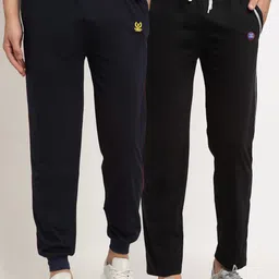 VIMAL JONNEY Men Pack of 2 Solid Joggers-20