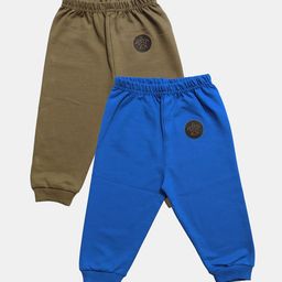 BAESD Infants Kids Pack Of 2 Pure Cotton Joggers-image-99