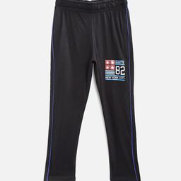 CHIMPRALA Boys Black Anti Microbial Cotton Track Pants-image-20