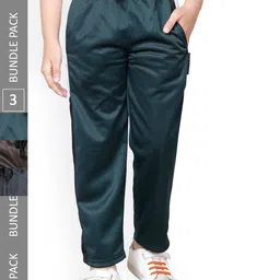 IndiWeaves Boys Pack Of 3 Mid-Rise Track Pants-image-71