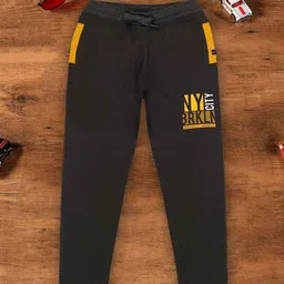3PIN Boys Typography Printed Anti-Odour Cotton Track Pant-image-22