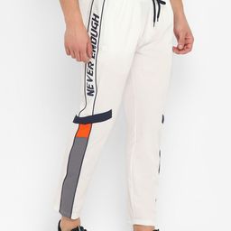 Alan Jones Colorblocked Slim-Fit Mid-Rise Track Pants-image-81