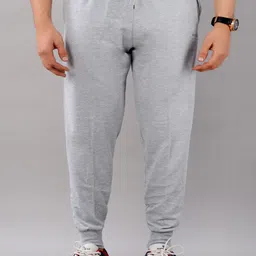 VILLAIN Men Slim-Fit Mid Rise Joggers-image-59