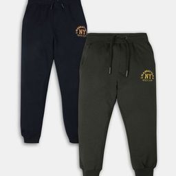 R&B  Boys  Pack of 2Cotton Mid-Rise Joggers-picture-48