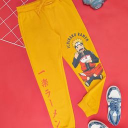 Pantaloons Junior Boys Naruto Printed Pure Cotton Mid-Rise Joggers-picture-23