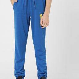 Jack & Jones Junior Boys Blue Solid Joggers-image-42