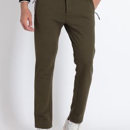 Status Quo Men Mid-Rise Printed Detail Track Pants-image-53