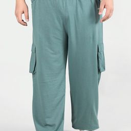 CHKOKKO Men Plus Size Relaxed-Fit Track Pants-image-53