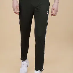 STARFOX Men Printed Mid Rise Slim Fit Track Pants-picture-10