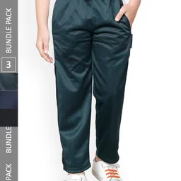 IndiWeaves Boys Pack Of 3 Side Panel Track Pants-image-73