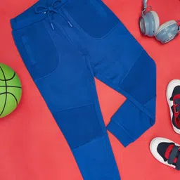 YU by Pantaloons Boys Mid Rise Pure Cotton Joggers-picture-45