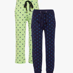 VIMAL JONNEY Kids Set of 2 Printed Track Pants-image-67