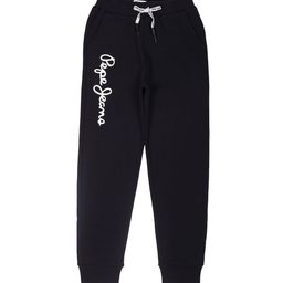 Pepe Jeans Boys Stephen Core Mid Rise Brand Logo Printed Joggers-image-54