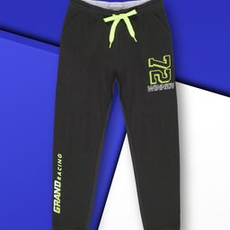 3PIN Boys Anti-Odour Typography Printed Cotton Track Pants-image-37