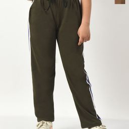 BAESD Girls Pack Of 2 Cotton Side Striped Track Pants-image-29