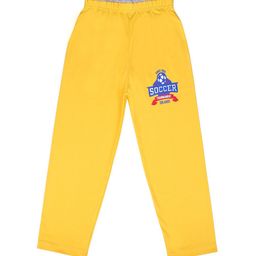 SWEET ANGEL Boys Yellow Printed Pure Cotton Relaxed-Fit Track Pants-image-56