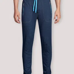 Zoiro Men Mid-Rise Relaxed Fit Dry Fit Technology Cotton Track Pants-image-44