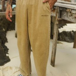 Bonkers Corner Men Mid-Rise Loose Fit Self Designed Casual Cotton Track Pants-image-7