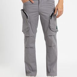 Banana Club Regular Fit Zipper Cargo Style Trousers-picture-18
