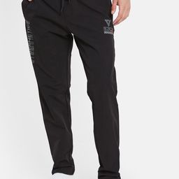 Octave Men Logo Printed Cotton Track Pants-image-87
