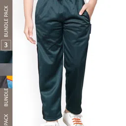 IndiWeaves Boys Pack Of 3 Mid-Rise Track Pants-image-92