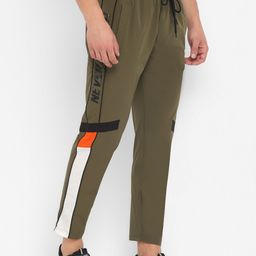 Alan Jones Colorblocked Slim Fit Track Pants-image-40