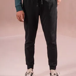 DaMENSCH Statement Knit Premium Cotton Blend with Pique Texture Joggers-image-34