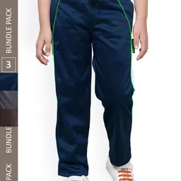IndiWeaves Boys Pack Of 3 Track Pants-image-12