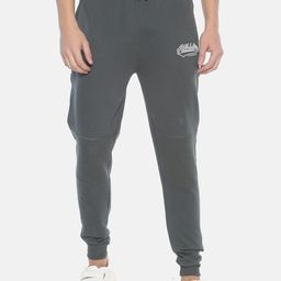 Steenbok Men Grey Solid Straight-Fit Track Pants-image-63