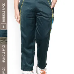 IndiWeaves Boys Pack Of 2 Side Panel Detail Track Pants-image-95