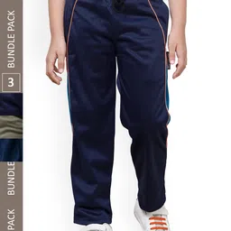 IndiWeaves Boys Pack Of 3 Track Pants-image-10