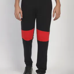 Rute Boys Colorblocked Cotton Mid-Rise Track Pants-image-40
