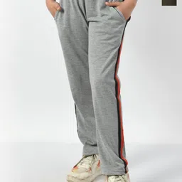 BAESD Girls Pack Of 2 Side Striped Mid Rise Track Pants-image-40