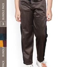 IndiWeaves Boys Pack Of 3 Track Pants-image-34