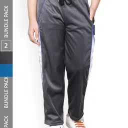 IndiWeaves Boys Pack Of 2 Side Panel Detail Track Pants-image-76