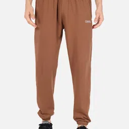 GRIFFEL Men Regular Fit Solid Cotton Jogger-image-20