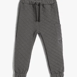 Koton Boys Self Design Mid Rise Joggers-25