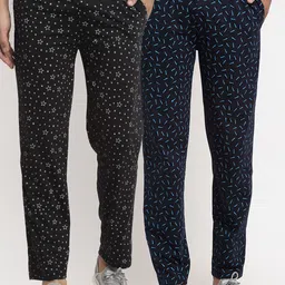 VIMAL JONNEY Men Pack Of 2 Track Pants-image-13