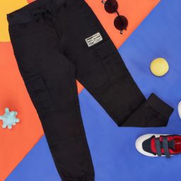 Pantaloons Junior Boys Mid Rise Cotton Joggers-image-91